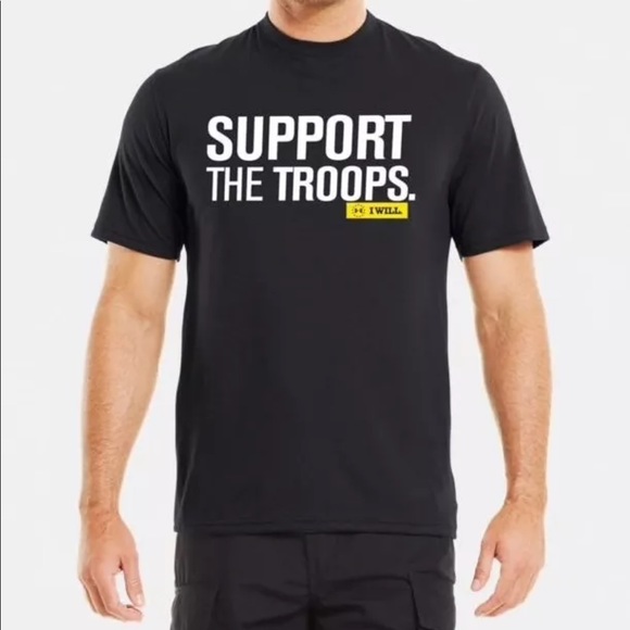 under armour support the troops
